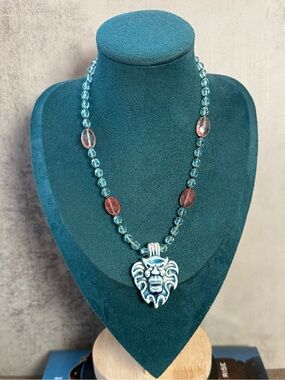 Vintage Dorey Designs .925 Sterling Silver Artisan Necklace | Sculptural Pendant